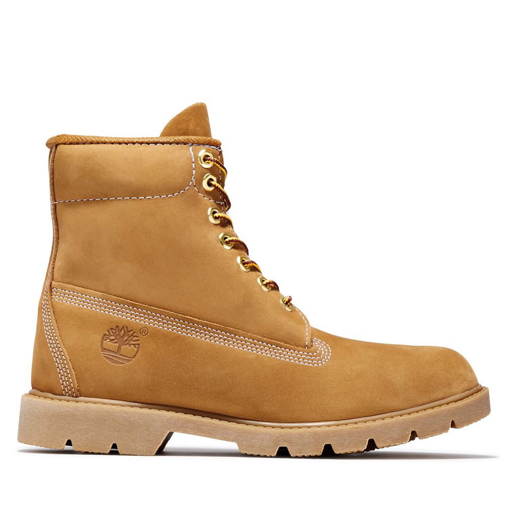 Botas de Nieve Timberland Argentina Hombre - 6-Inch Basic Waterproof - Marrones - YEHSOG-896